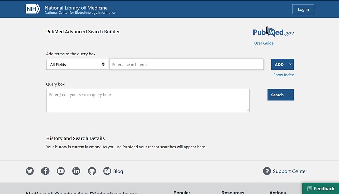 PubMed の検索例